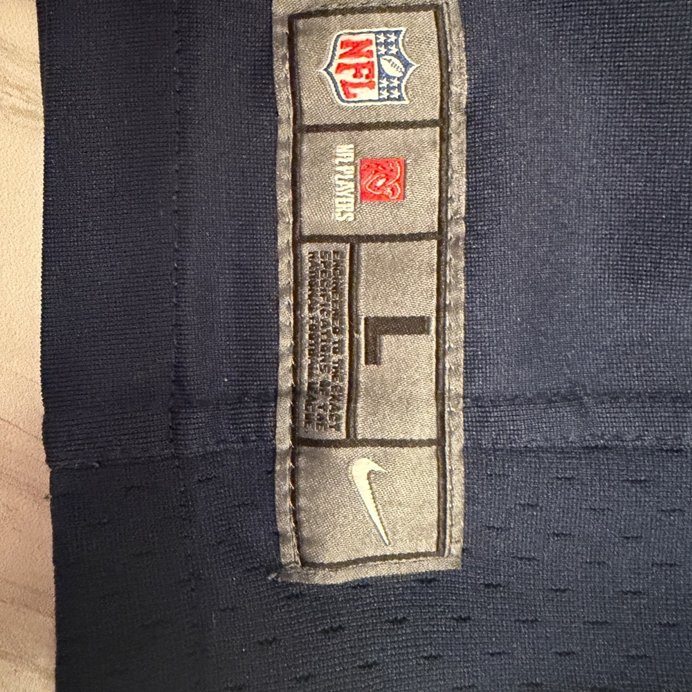 Kids Seahawks Navy Blue Jersey, Size 7 - Picture 4 of 7